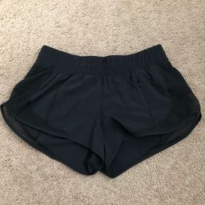 Lululemon liner less running shorts